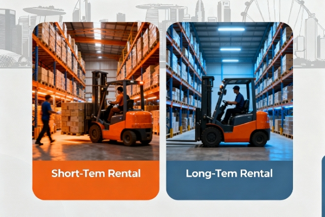 Short-Term vs Long-Term Forklift Rental in Singapore: Which Is Better?